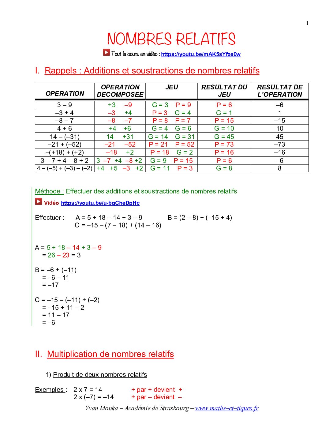 Livre de maths